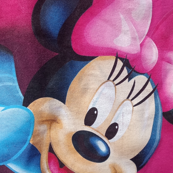 💕 Disney Pink Minnie Mouse Shirt (Size 10/12) 💕 - Picture 2 of 5
